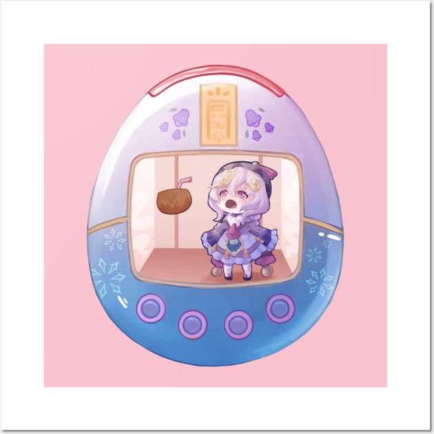 Qiqi Tamagotchi Wall Art by krim_spyke